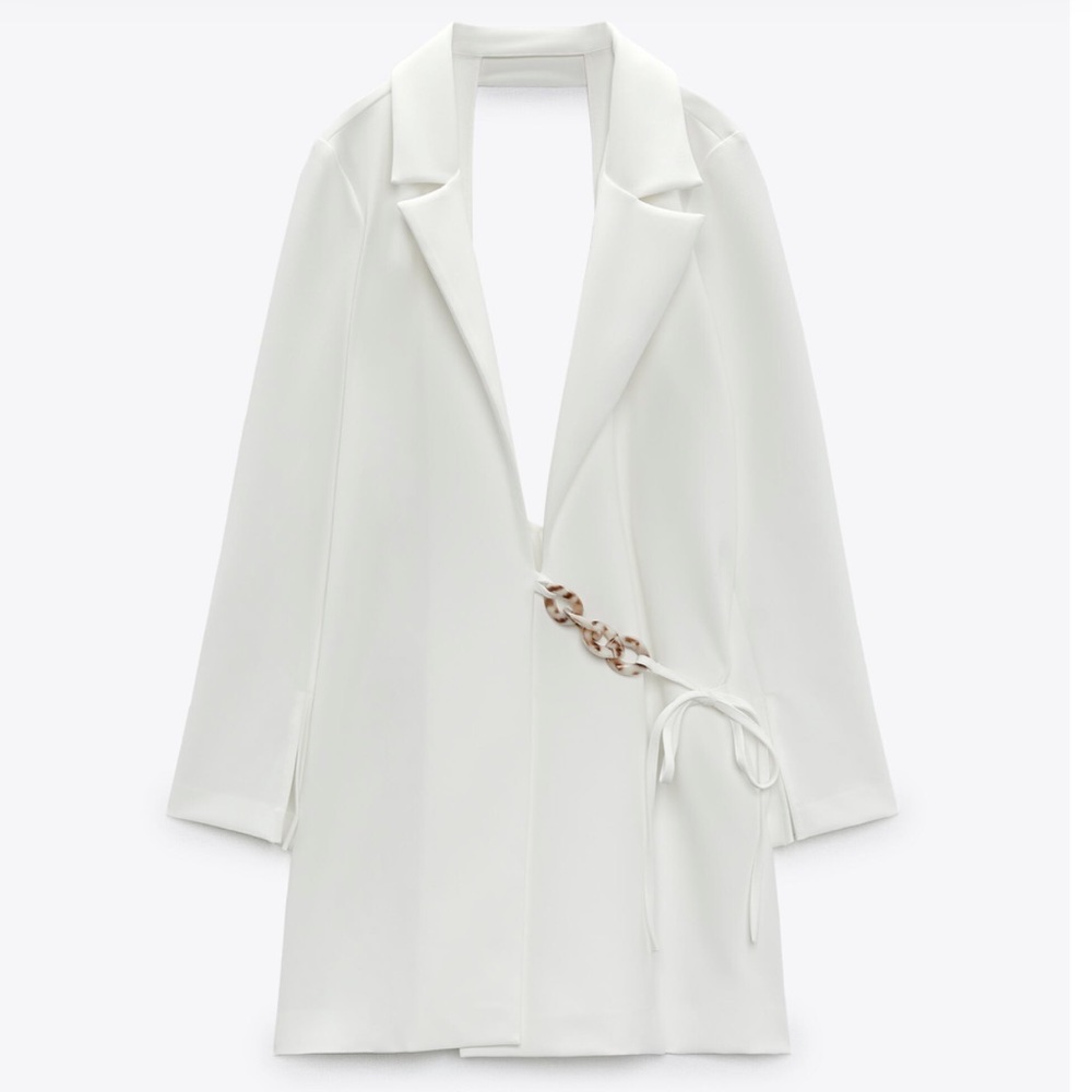 COPY - Zara Open Back Blazer Dress